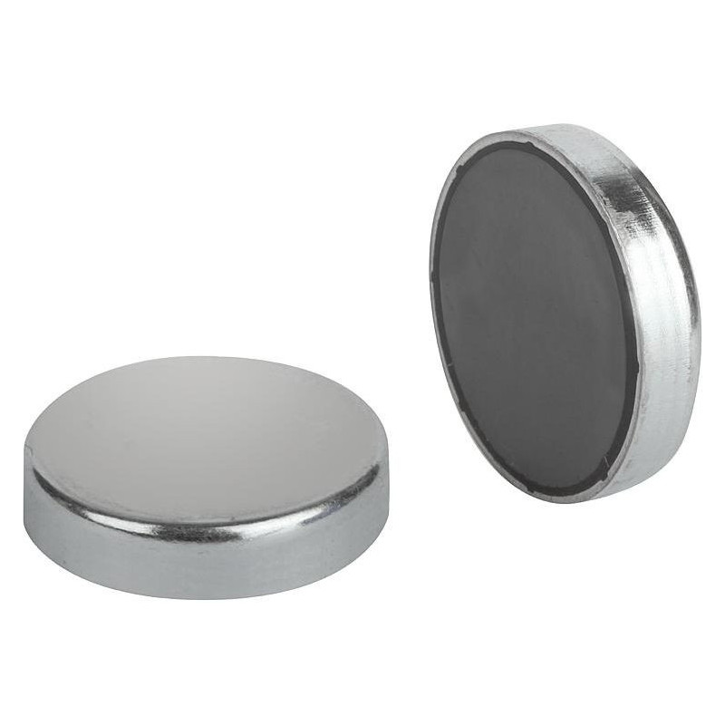 Ferrite pot magnets 25 x 7 mm (Ferrite Magnets)