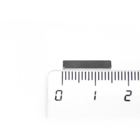 Bloque de Neodimio 15 x 3 x 1.2  mm, imanes de neodimio