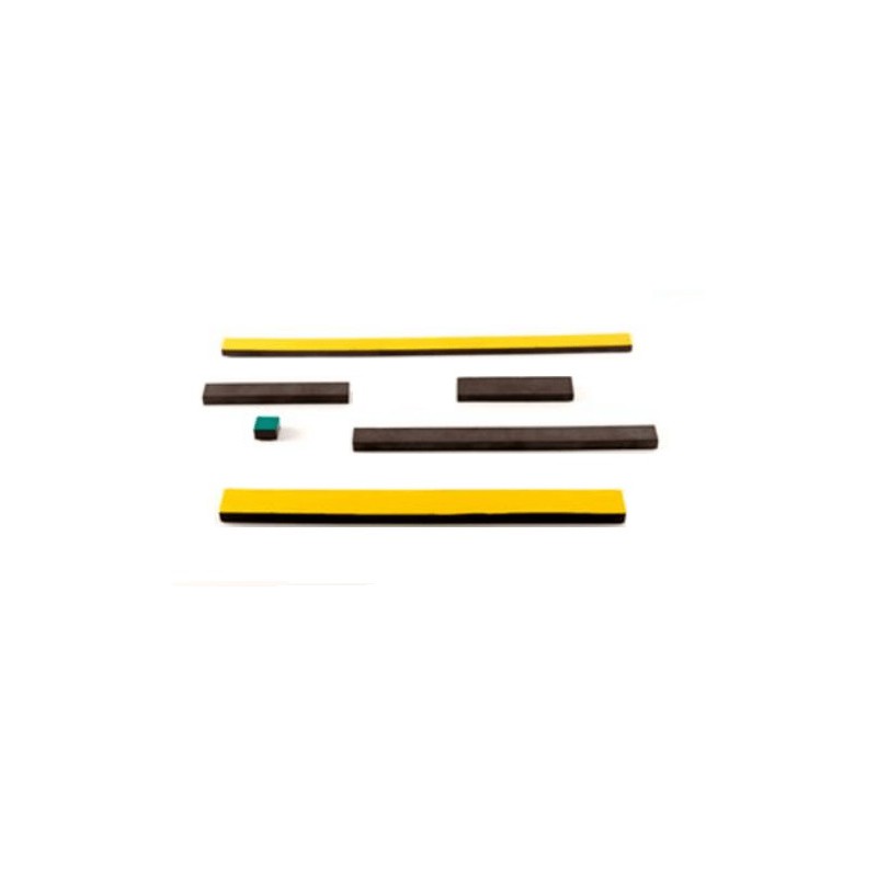 Anisotropes Magnetband CM2/ Streifen und Schnittstücke, 140 mm x 15 mm x 6 mm,