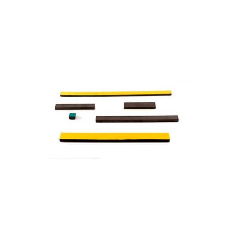 Anisotropes Magnetband CM2/ Streifen und Schnittstücke, 150 mm x 8 mm x 4 mm,