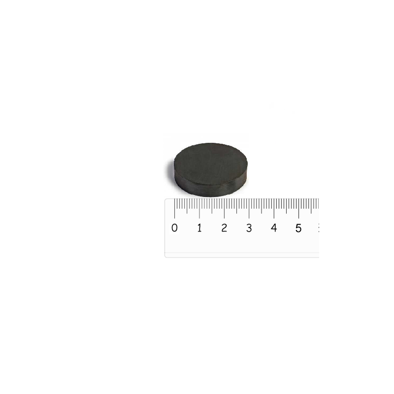 Disque magnétique Ferrite 30x7.4mm, de qualité (Aimants en ferrite)