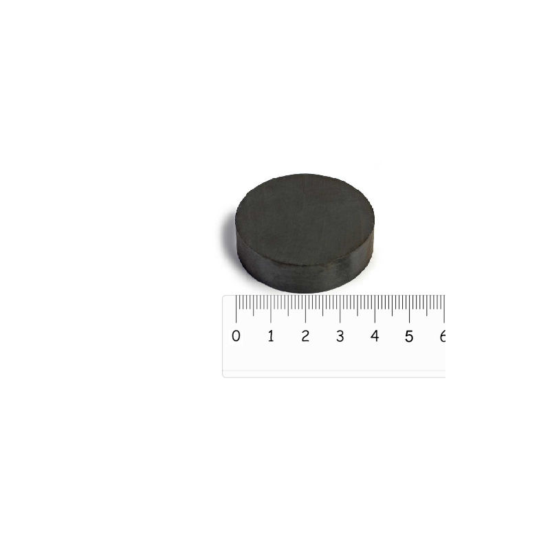 Disque magnétique Ferrite 40x7mm (Aimants en ferrite)