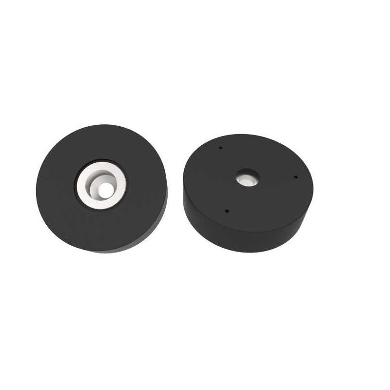 Bases recubiertas de caucho