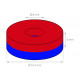 Anneau magnétique 19.7x8x6mm,  placage (Aimants en ferrite)