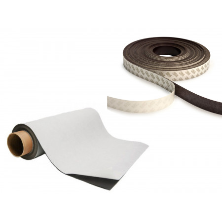 Self-Adhesive Magnetic Tape / Magnetic Strips- Flexible Magnets